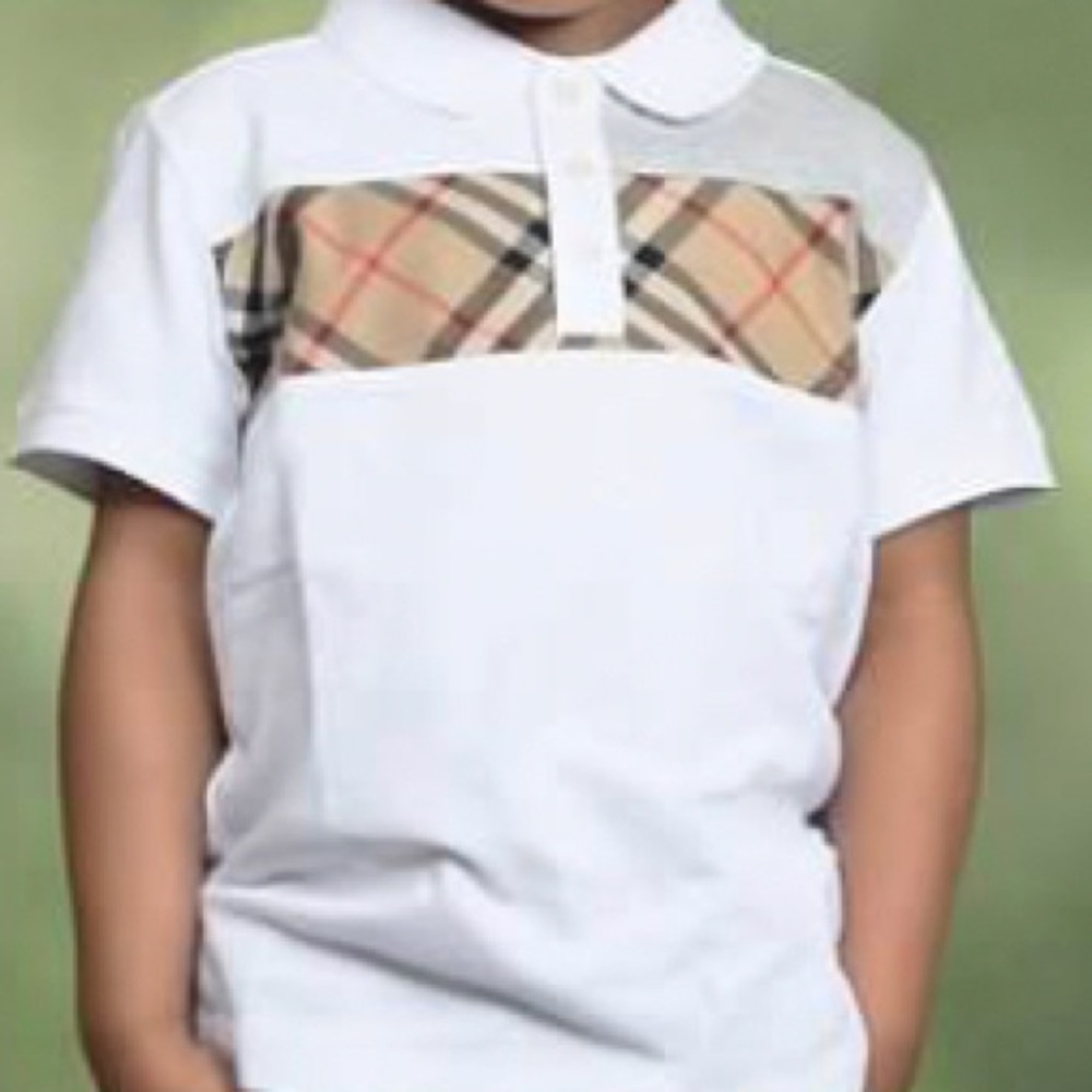 Authentic Burberry polo top
